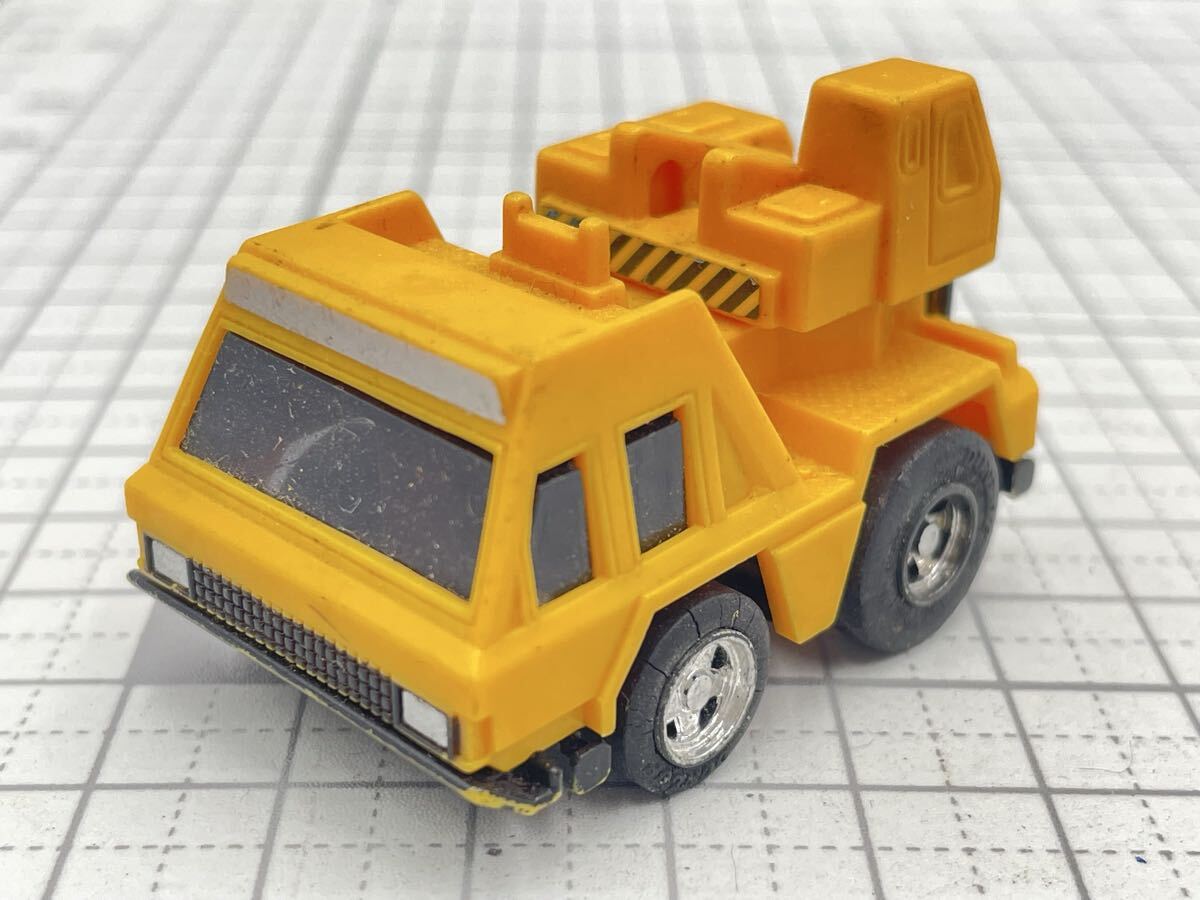 T1-12《未検品》ミニカー タカラ チョロQ HG NO.050 クレーン車拍卖