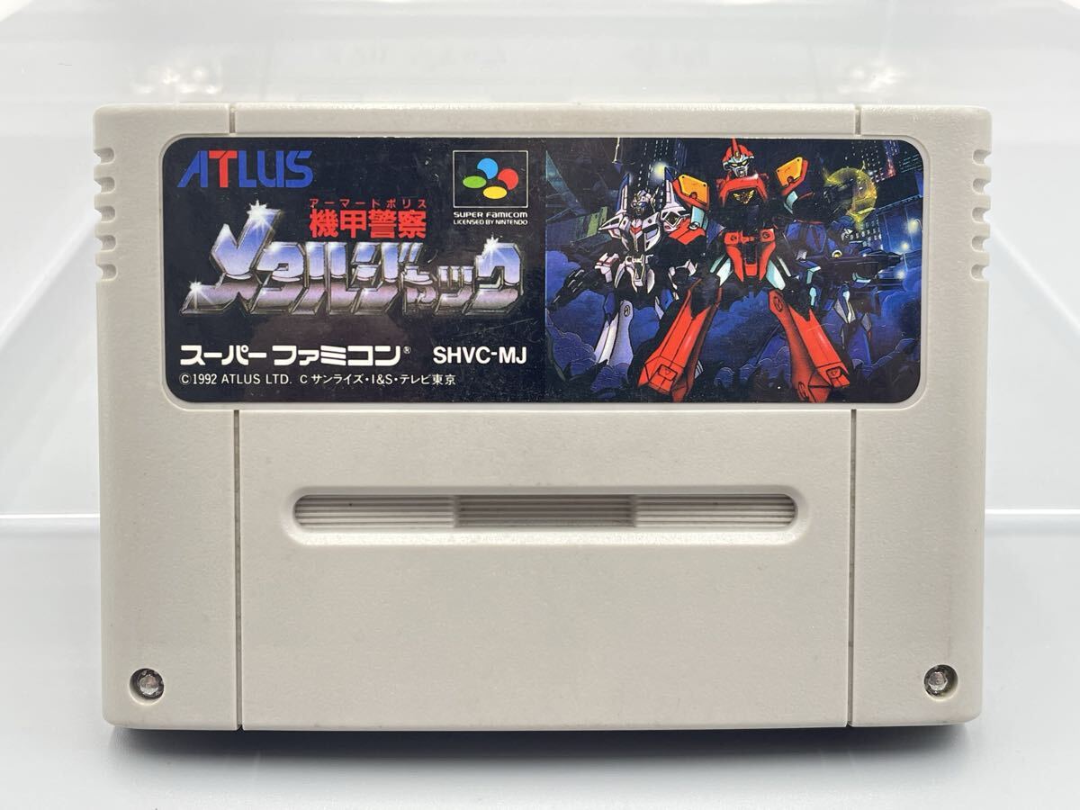 T1-17《未検品》アーマードポリス 機甲警察 メタルジャック スーパーファミコン SFC拍卖