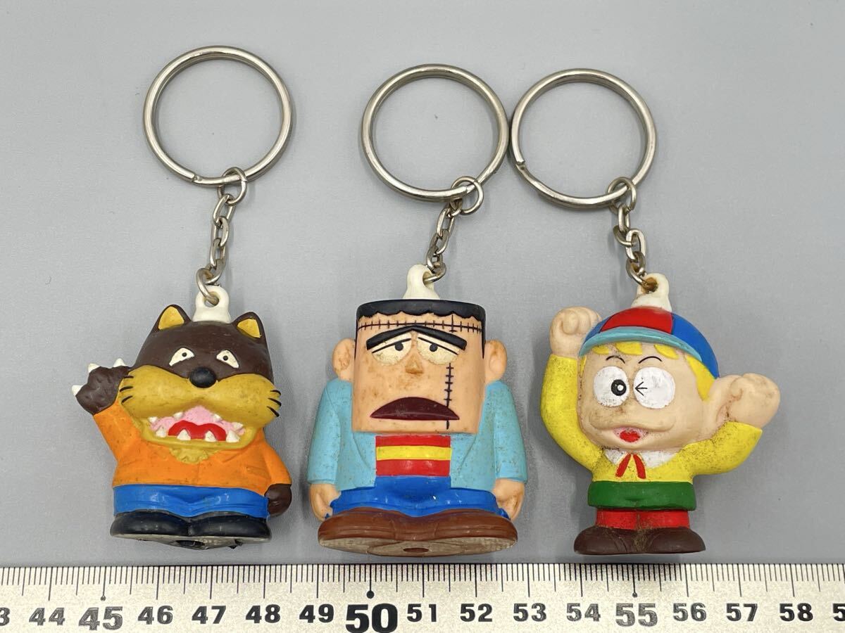 Y3-15《未検品》怪物くんソフトキーホルダー 藤子.小学館 オオカミ男 フランケン拍卖