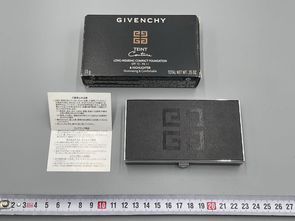 R3-19【未検品】ジバンシィ タン・クチュール・コンパクト 3 エレガントサンド パウダー ファンデーション 10g GIVENCHY拍卖