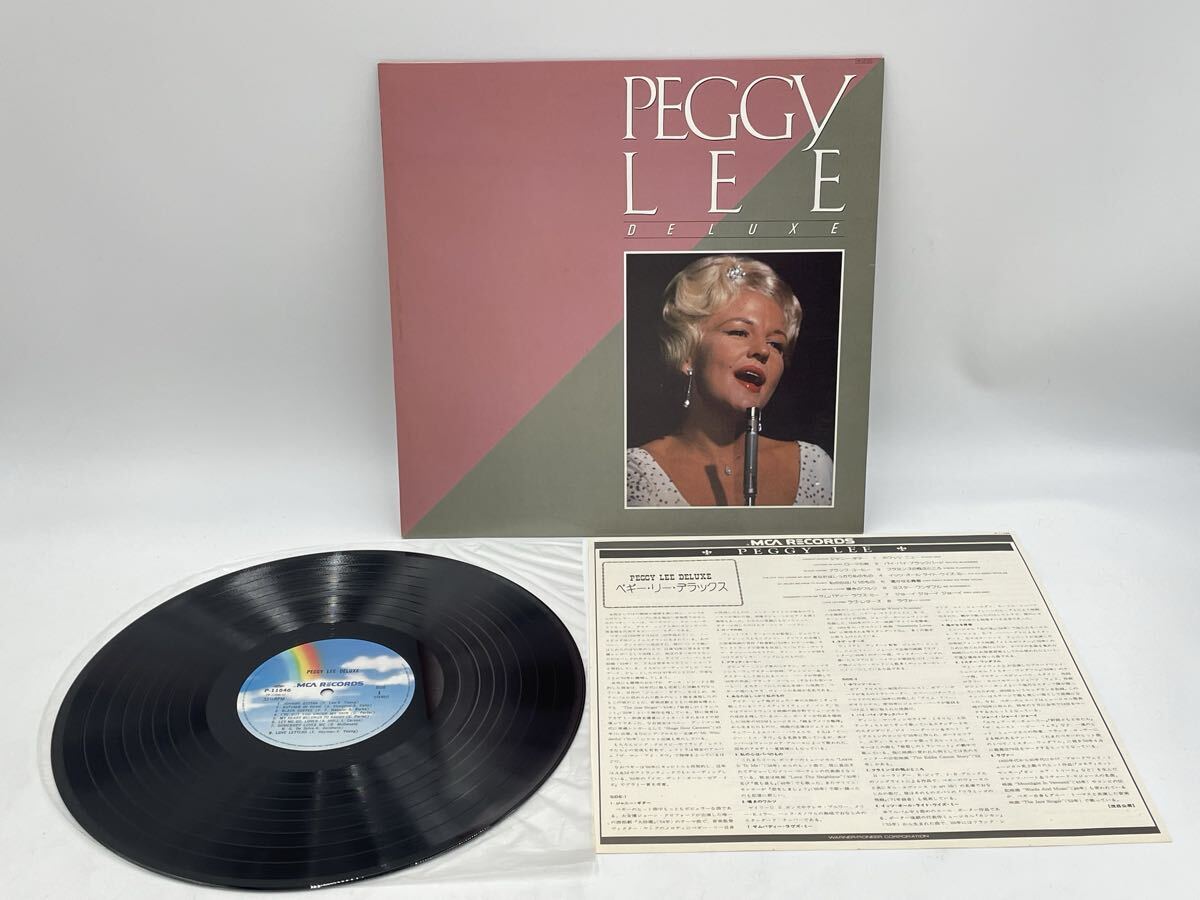 V1-19【未検品】LP レコード PEGGY LEE/DELUXE/MCA P11546 拍卖