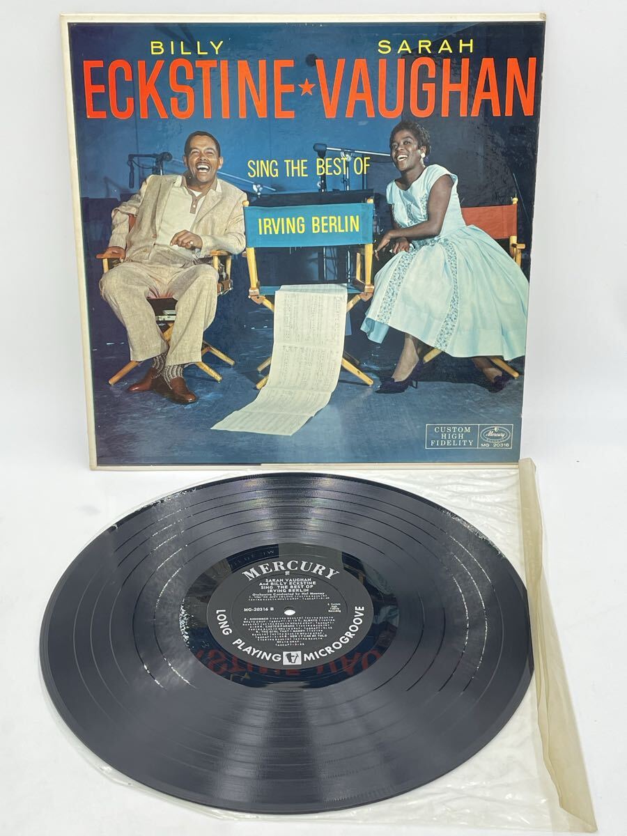 V1-53【未検品】LP レコード Sarah Vaughan、Billy Eckstine / Sing The Best of Irving Berlin / MG 20316拍卖