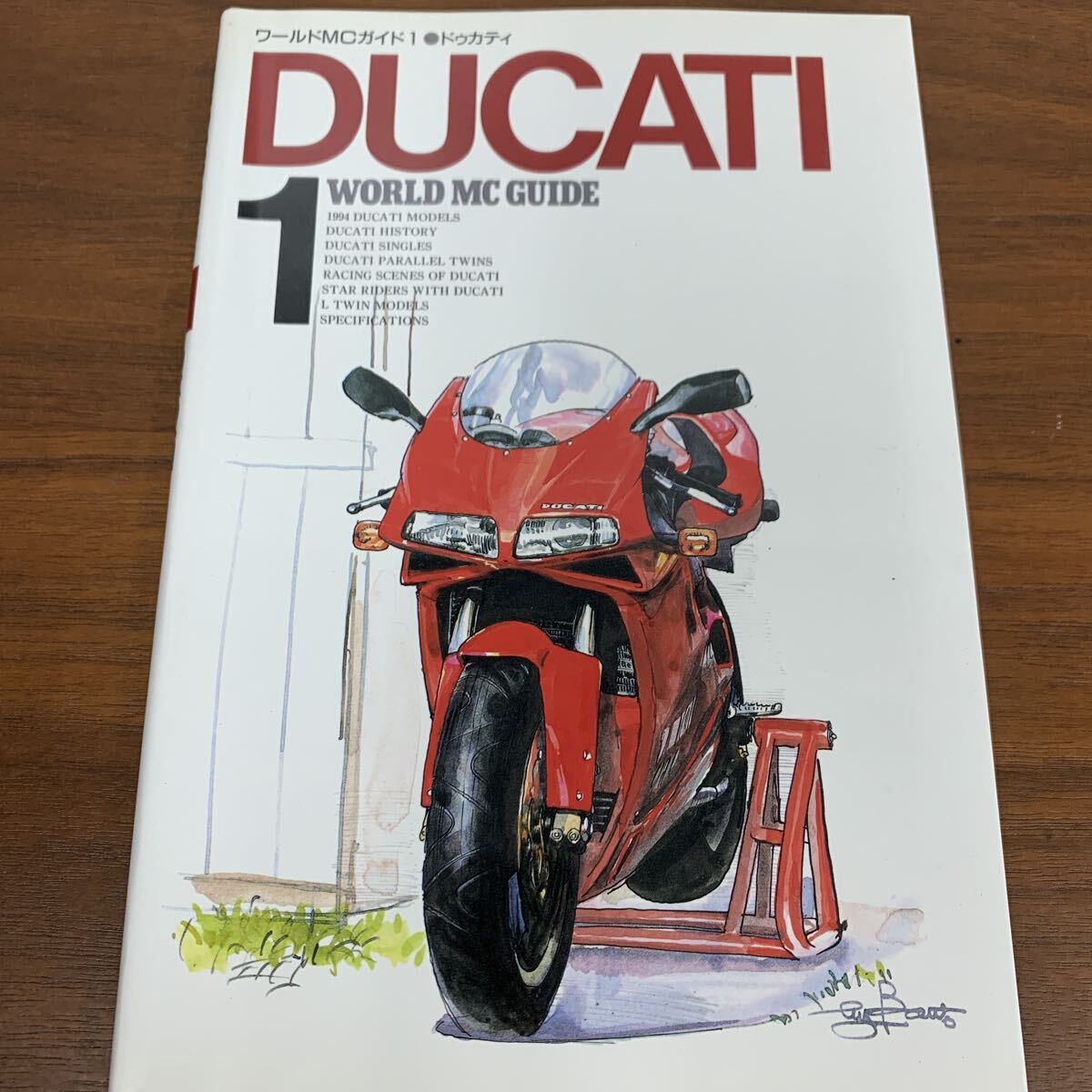 【334】 ワールドMCガイド1 DUCATI WORLDMCGUIDE ドゥカティ ネコパブリッシング バイク 本 1994年発行拍卖
