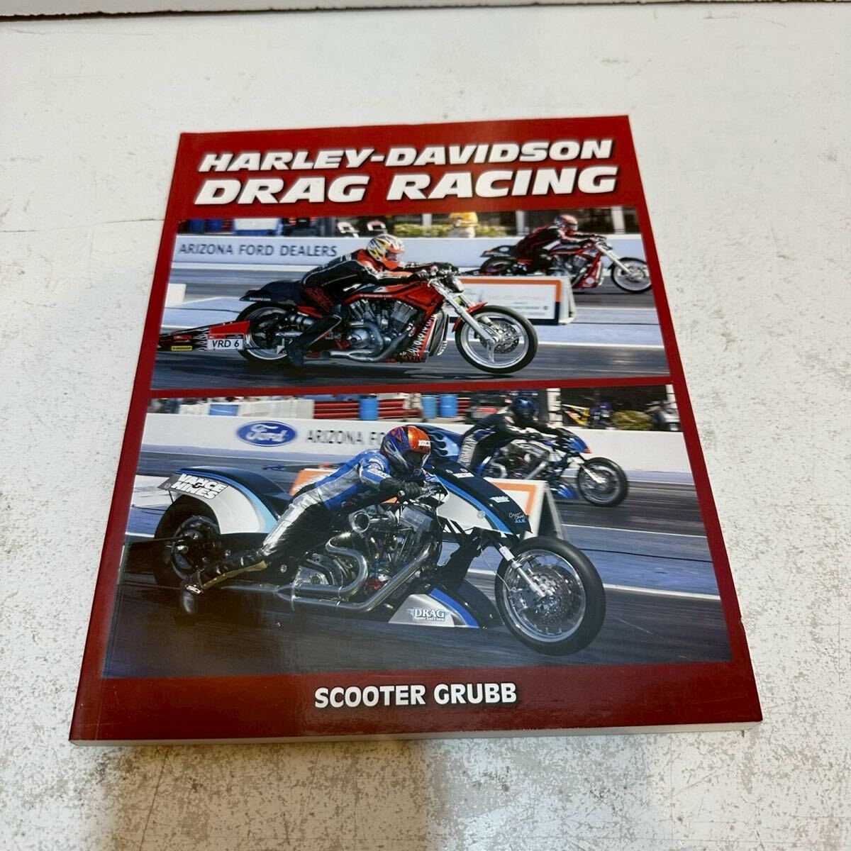 (166) HARLEY-DAVIDSON DRAG RACING ハーレーダビッドソン ドラッグレース SCOOTER GRUBB スクーター・グラブ 洋書 Special拍卖