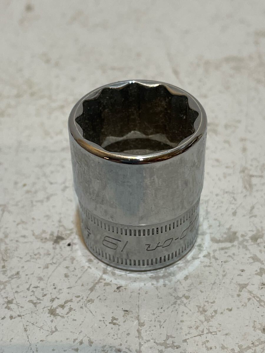 スナップオン(Snap-on)ソケットレンチ 19mm 中古品拍卖