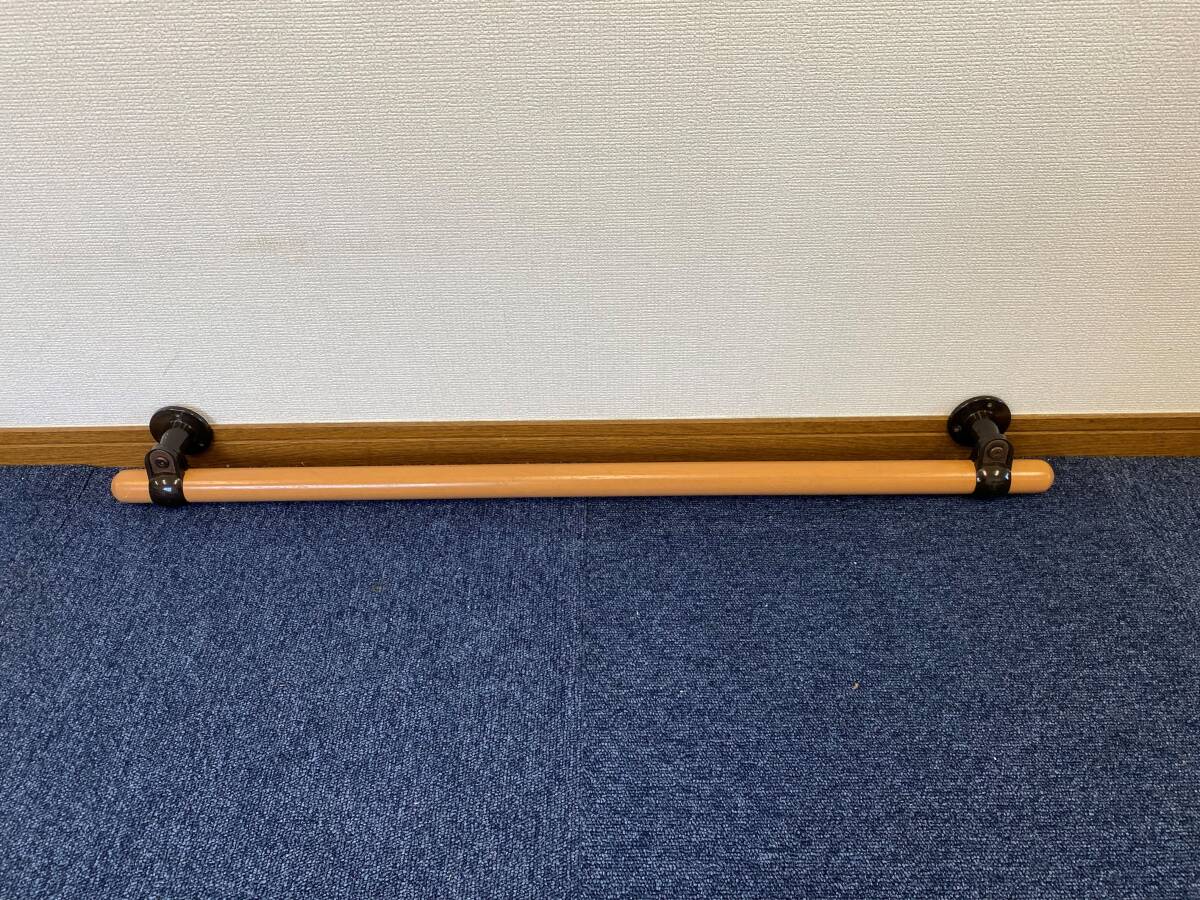 【中古】木製手すり棒☆多用途手すり(I型)☆☆直接引き取り可☆幅89cm★神戸も大阪も直接引取可拍卖