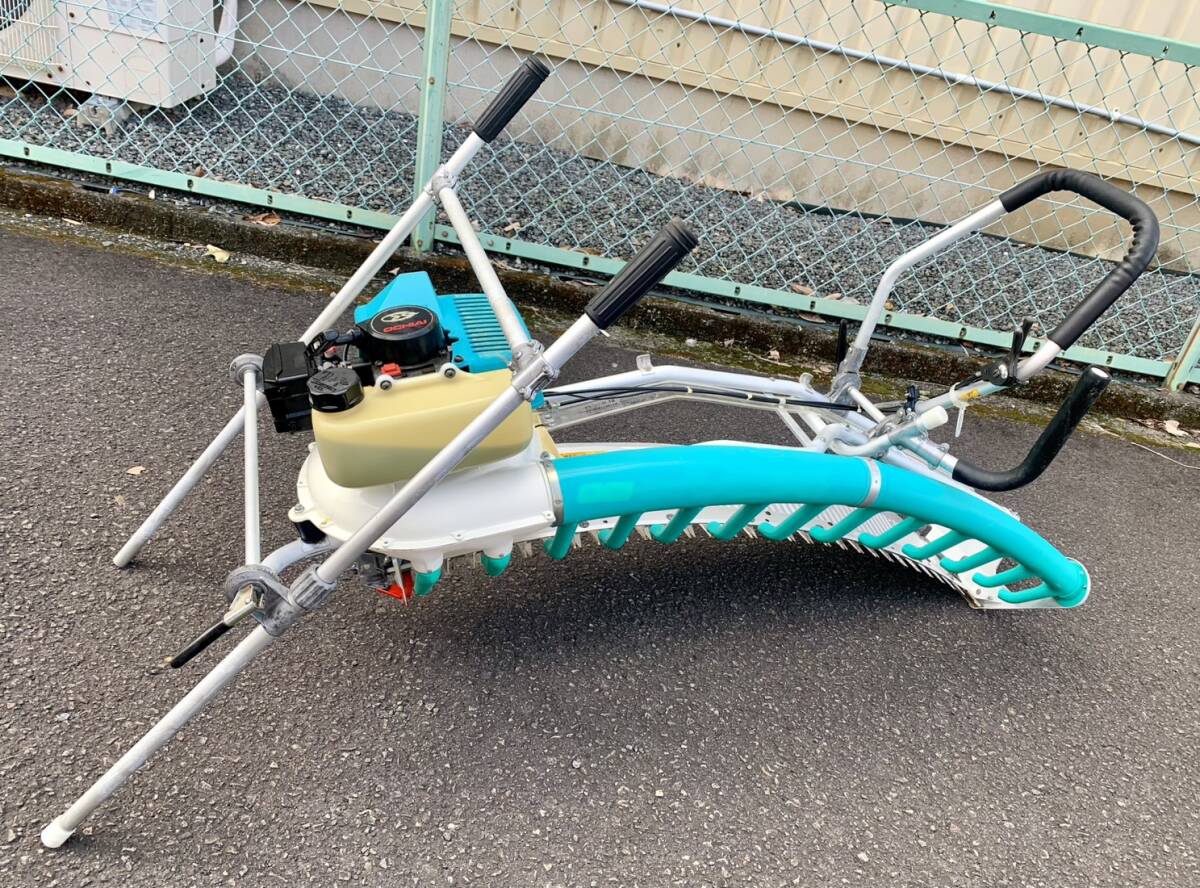 簡易確認動画有★OCHIAI オチアイ 茶刈機 V8X1-PD 1070 茶刈り機 茶摘機 落合拍卖