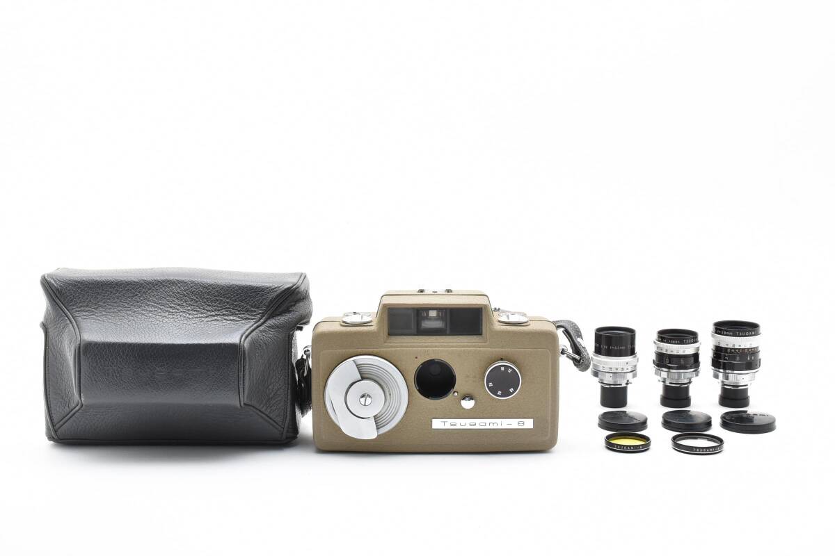 ★希少品★ Tsugami ツガミ Tsugami-8 TSUGOR F1.9 6.5mm / F1.9 13mm / F1.9 38mm 動作確認済み AU5182#0001#00002拍卖