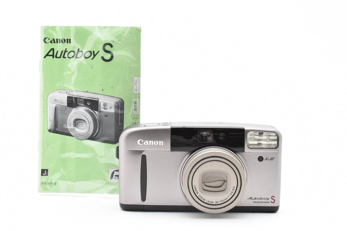 ★極上美品★ Canon キヤノン Autoboy S PANORAMA 説明書 基本動作OK! AU5196#436#0058拍卖