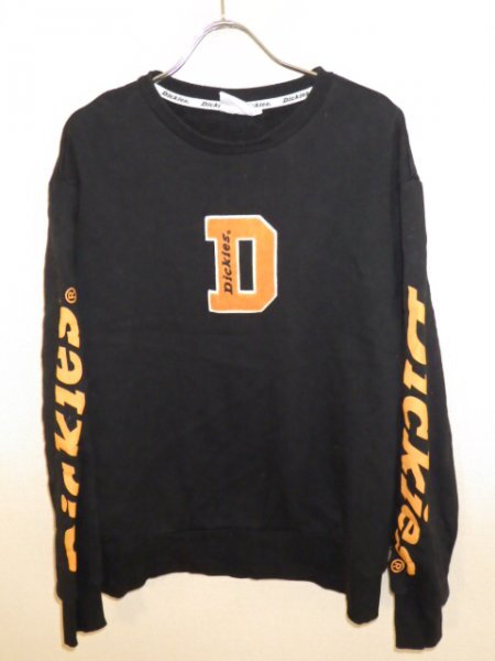 z16 Dickies ディッキーズ パイル地ワッペン付き プリントスエットトレーナー レア USA ワーク系拍卖