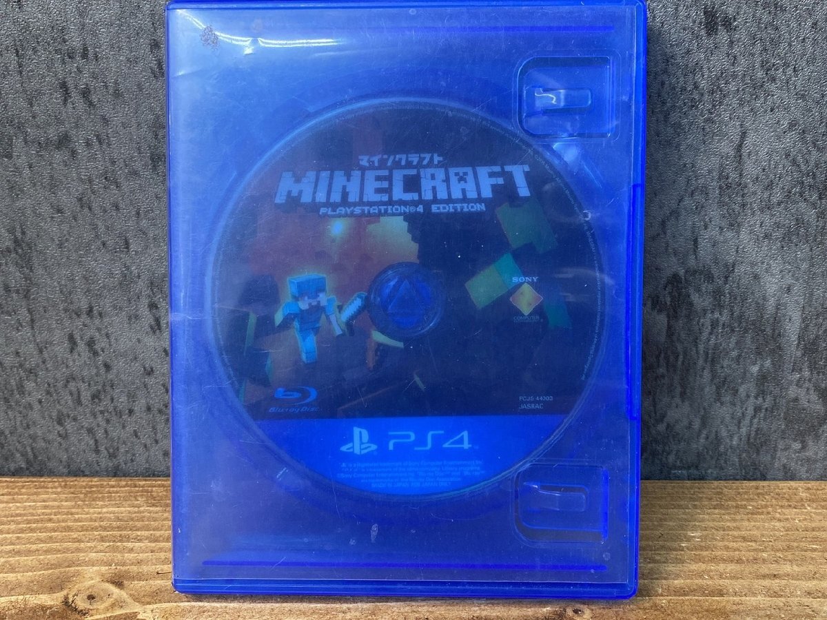 【WS-1676】 PS4 マインクラフト マイクラ ソフトのみ ケース無し PlayStation4 PS4 Minecraft 同梱可【千円市場】拍卖