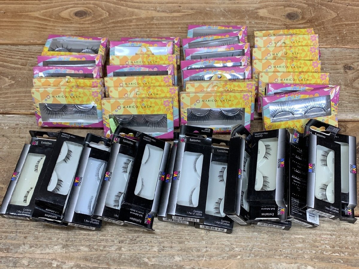 【OY-4740】未使用 MARICO LASH つけまつげ まとめ 大量 つけまつ毛 下まつ毛 アイラッシュ コスメ 同梱可 東京引取可 現状品【千円市場】拍卖