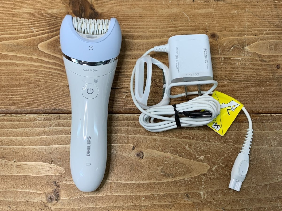 【JX-6040】PHILIPS フィリップス ボディケア脱毛器 サティネル プレステージ BRE610 通電のみ 同梱可 東京引取可【千円市場】拍卖