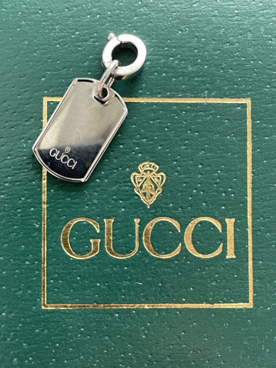 GUCCI フレーム チャーム キーホルダー ネックレス ドックダグ拍卖