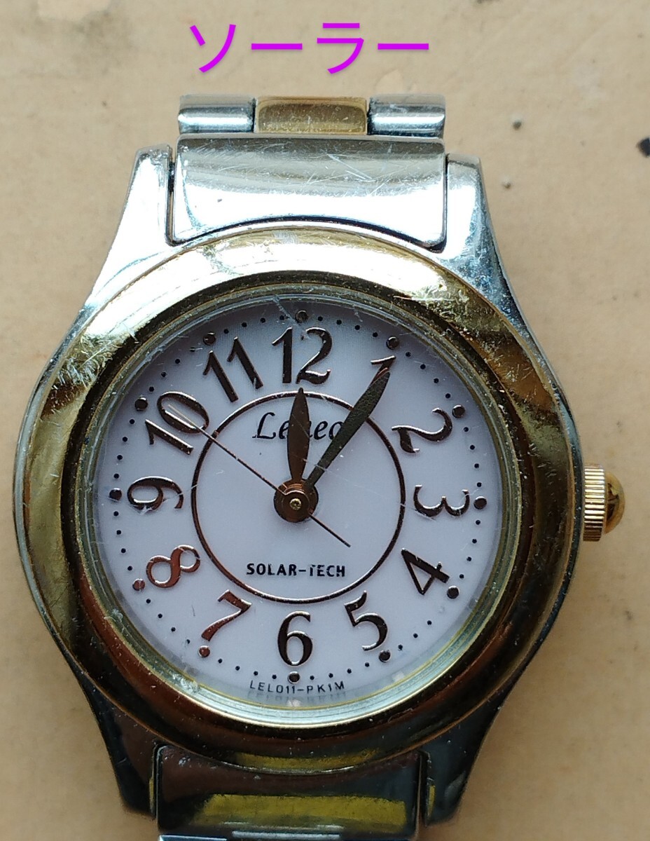 BD48 レネオ ソーラー時計 稼働品 レディース拍卖