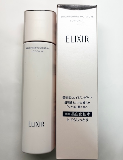 エリクシール ブライトニング ローション WT Ⅲ 中古 化粧水 とてもしっとり 美白化粧水拍卖
