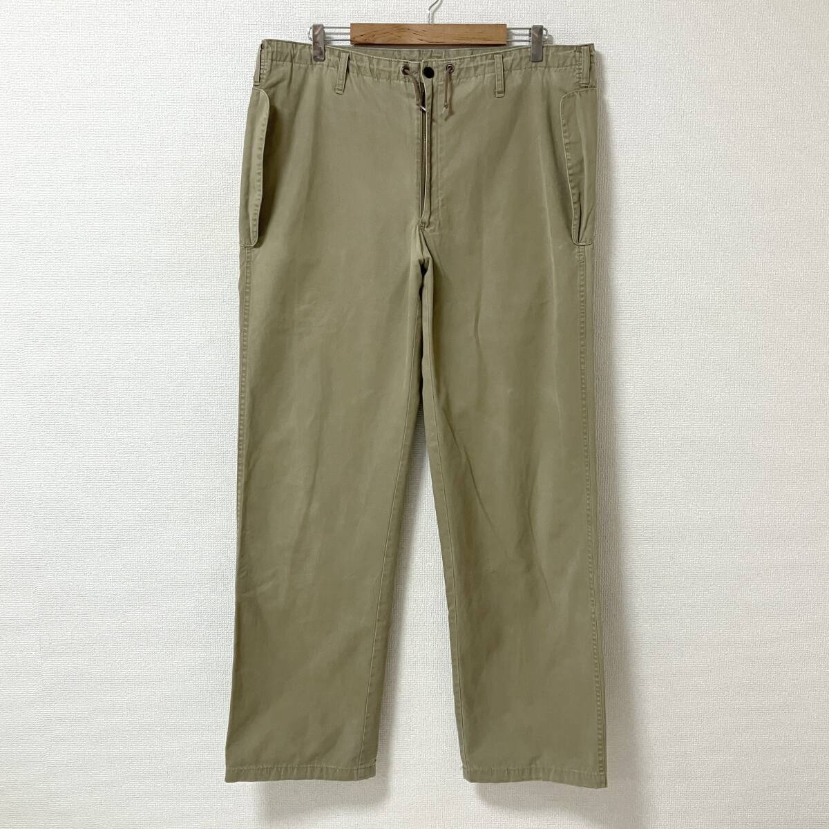 90s 00s dezert ワイド イージー トラウザー パンツ ベージュ Mサイズ デザート 田口成彦 元コムデギャルソン VINTAGE archive 4120127 拍卖