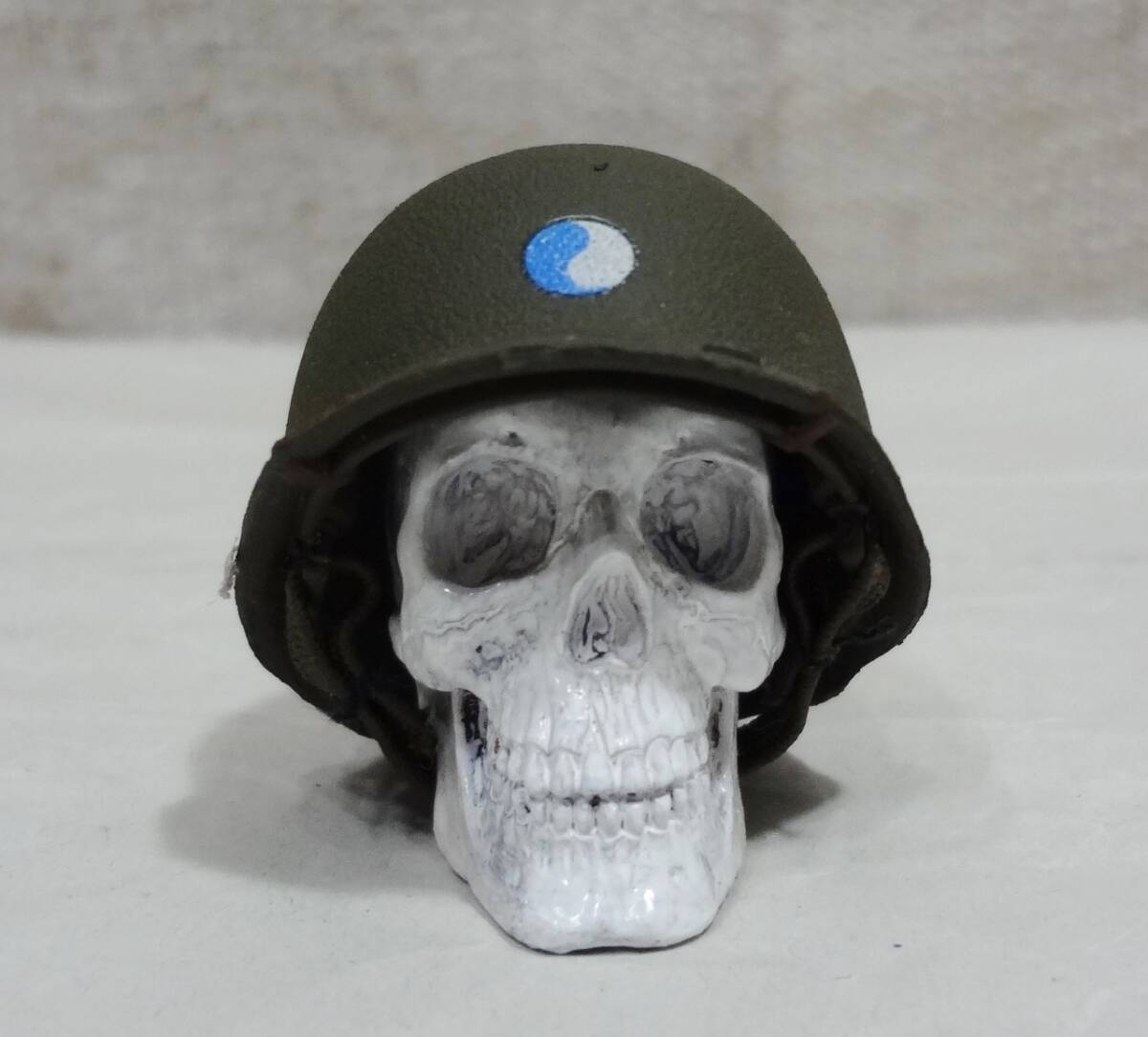 1/6 骸骨 米軍 第二次世界大戦 ヘルメット 拍卖