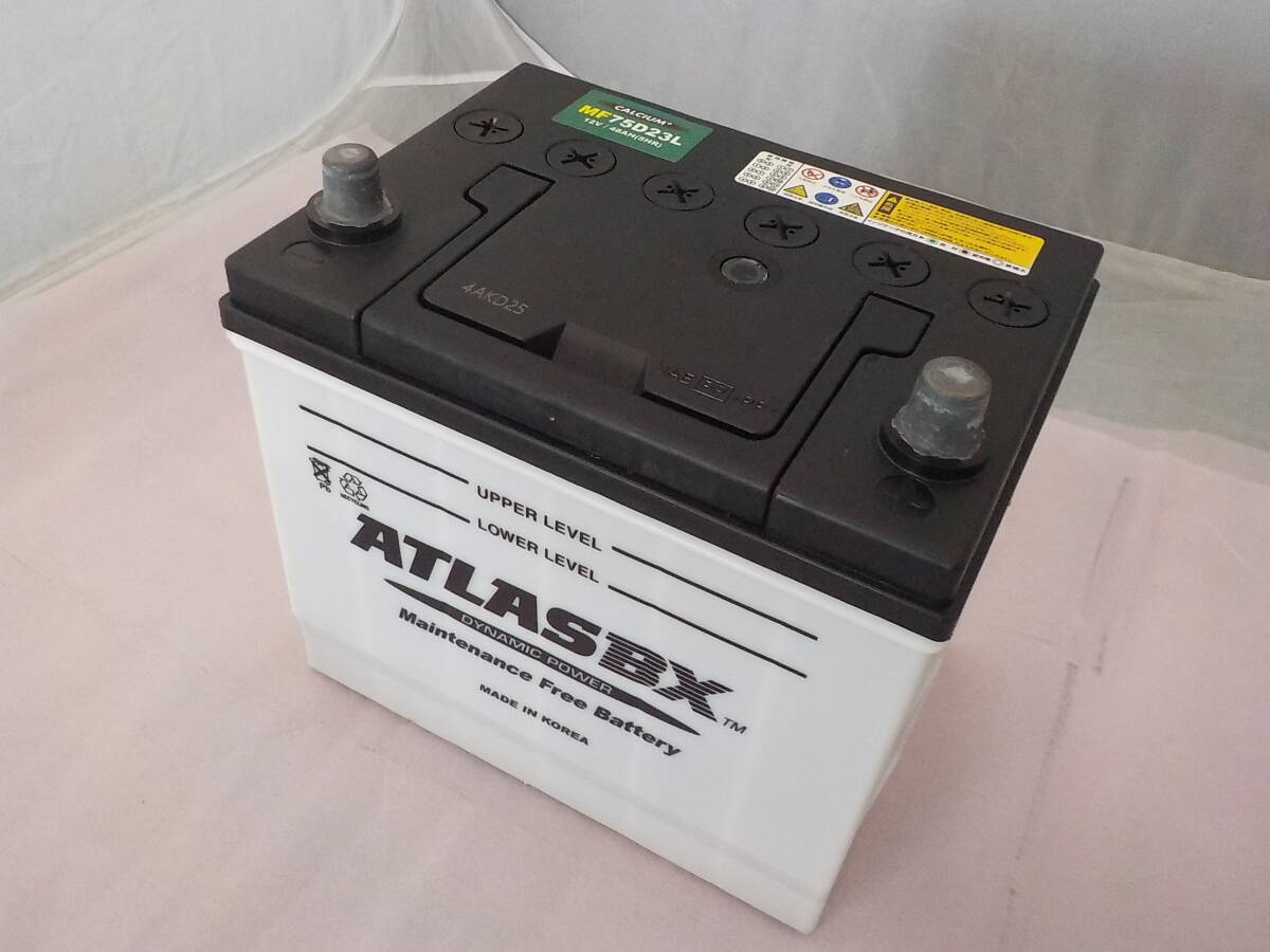 1円~■中古品■75D23L■国産車用カーバッテリー■アトラス■ATLAS■互換55D23L/65D23L/70D23L/75D23L拍卖
