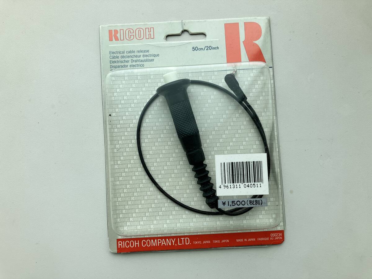 【珍品・未使用品】リコー 電子ケーブルレリーズ ricoh electrical cable release拍卖