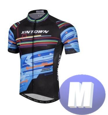 XINTOWN サイクリングウェア 半袖 Mサイズ 自転車 ウェア サイクルジャージ 吸汗速乾防寒 新品 インポート品【n614】拍卖