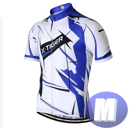 x-tiger サイクリングウェア 半袖 Mサイズ 自転車 ウェア サイクルジャージ 吸汗速乾防寒 新品 インポート品【n600-14】拍卖
