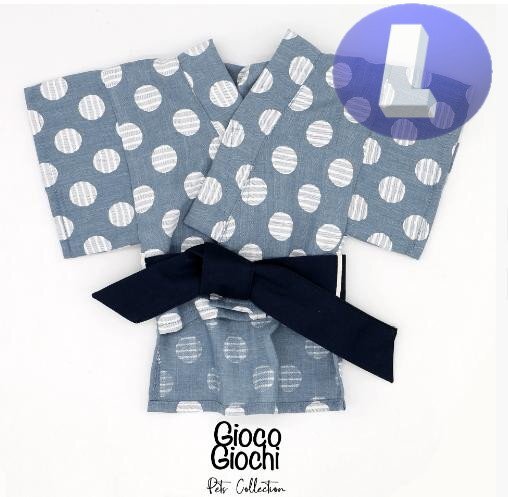 ドッグウェア 浴衣 カラーE / Lサイズ 春夏 おしゃれな 犬服 小型犬 柔らか 夏 祭り 和服 日本 可愛い n999拍卖