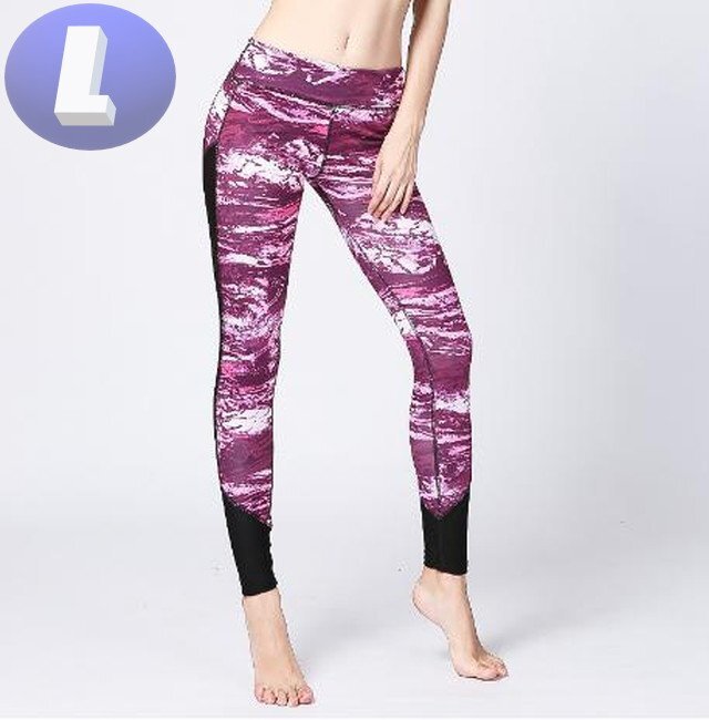 レギンス ロングパンツ サイズL ヨガ レギンスフィットネスパンツ ランニングパンツ 動きやすい ダンス ヨガウェア n306-03拍卖