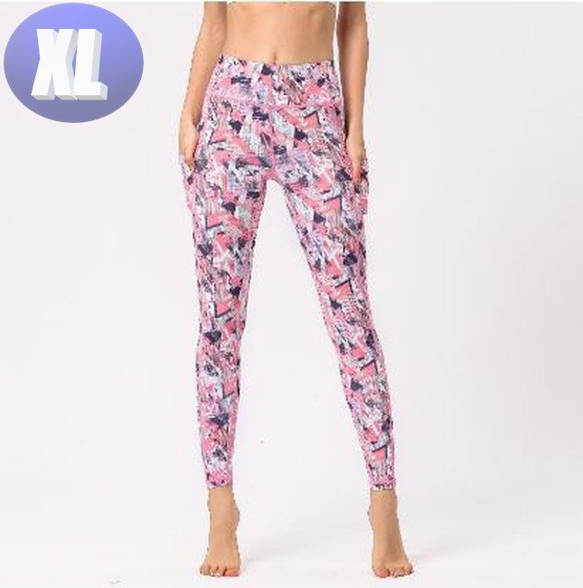 レギンス ロングパンツ サイズXL ヨガ レギンスフィットネスパンツ ランニングパンツ 動きやすい ダンス ヨガウェア n302-03拍卖