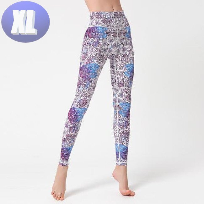 レギンス ロングパンツ サイズXL ヨガ レギンスフィットネスパンツ ランニングパンツ 動きやすい ダンス ヨガウェア n300-03拍卖