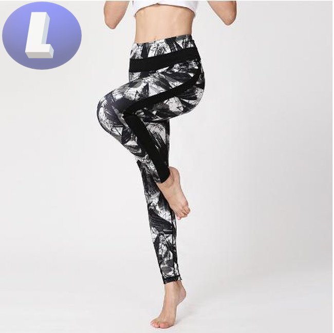 レギンス ロングパンツ サイズL ヨガ レギンスフィットネスパンツ ランニングパンツ 動きやすい ダンス ヨガウェア n306-05拍卖