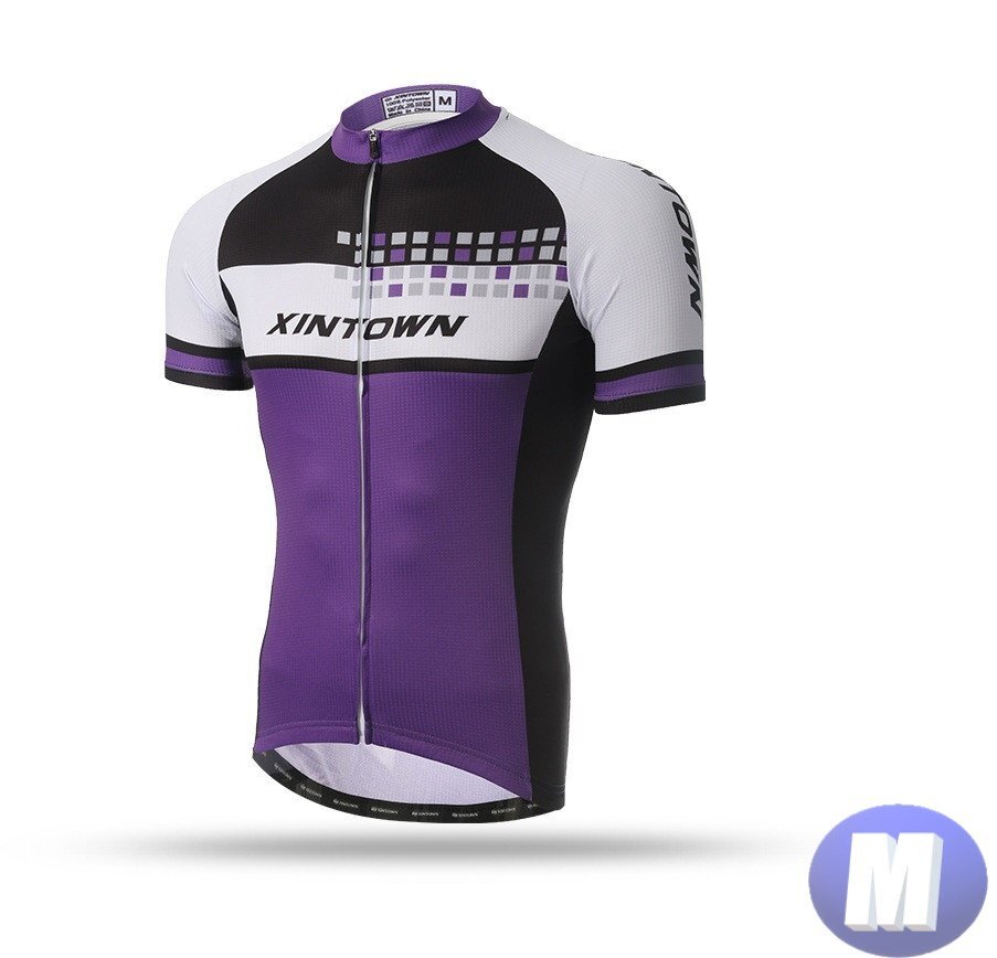 XINTOWN サイクリングウェア 半袖 Mサイズ 自転車 ウェア サイクルジャージ 吸汗速乾防寒 新品 インポート品【n615-pr】拍卖