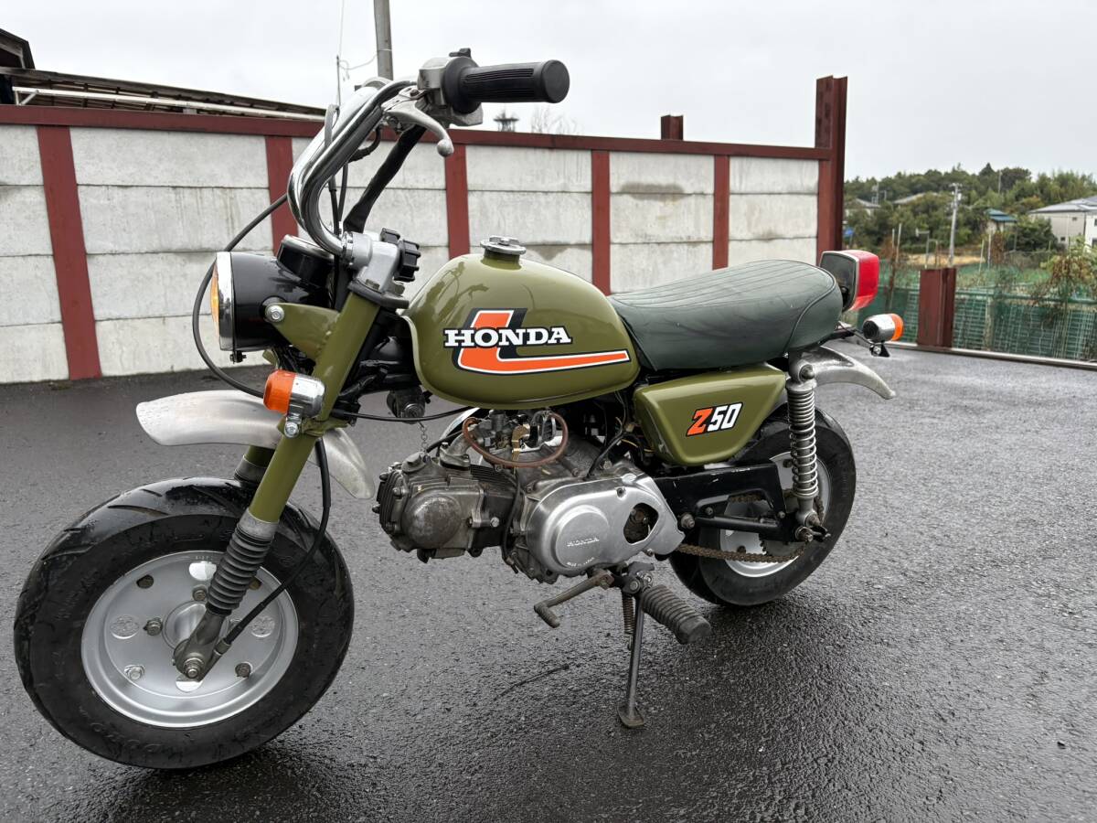 ホンダ モンキー 実働車 登録書類あります。拍卖