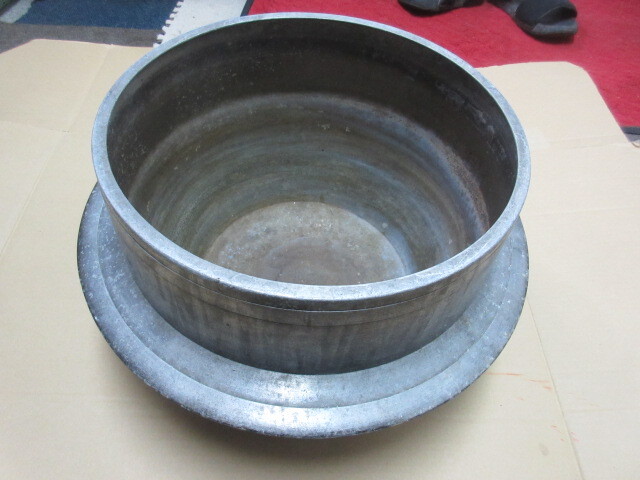 昔の炊飯釜 外径 約30cm アルミ製拍卖
