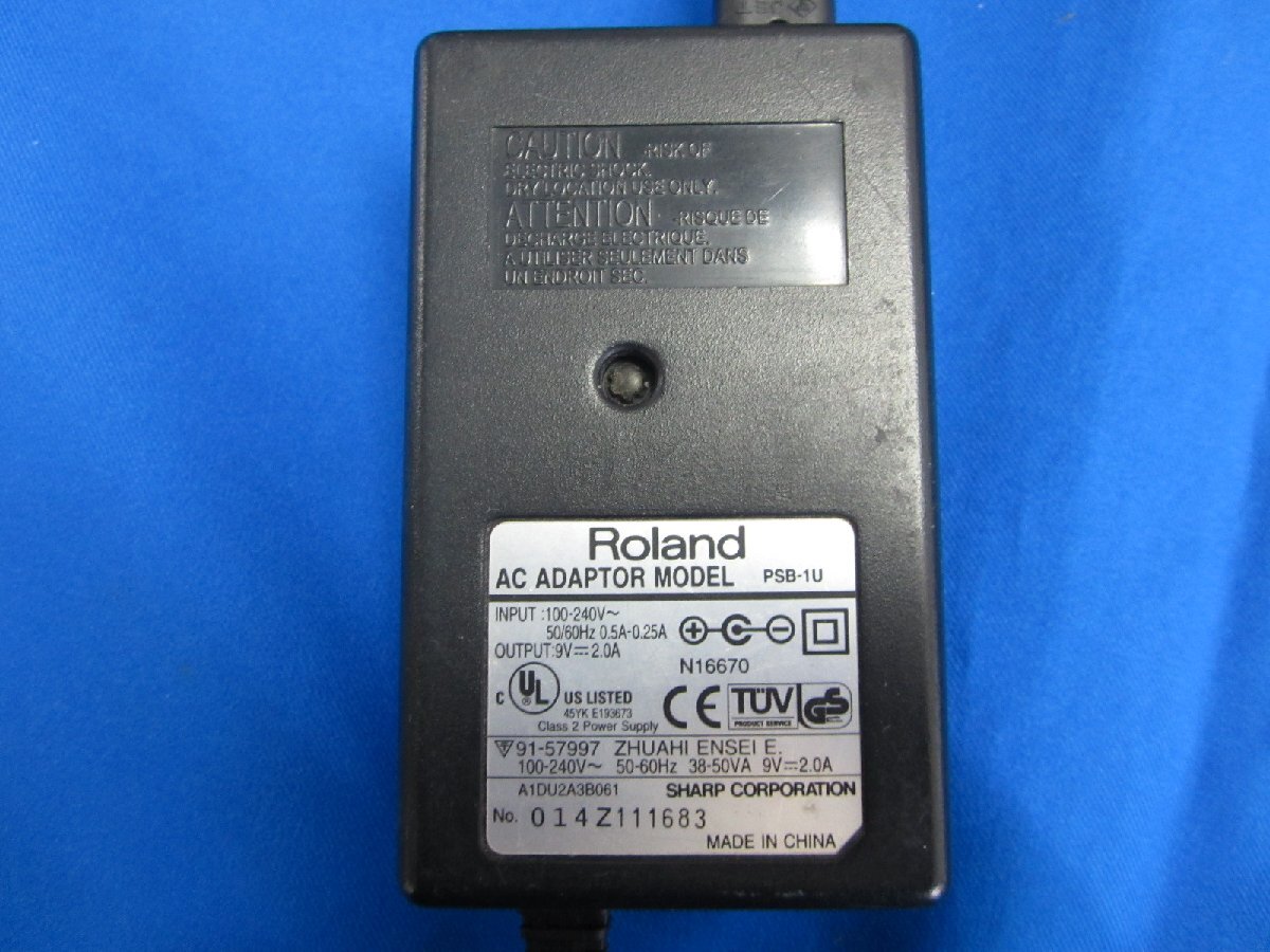 HAD-23■Roland HD-1 等用 純正 ACアダプタ PSB-1U 9V 2A 動作保証拍卖