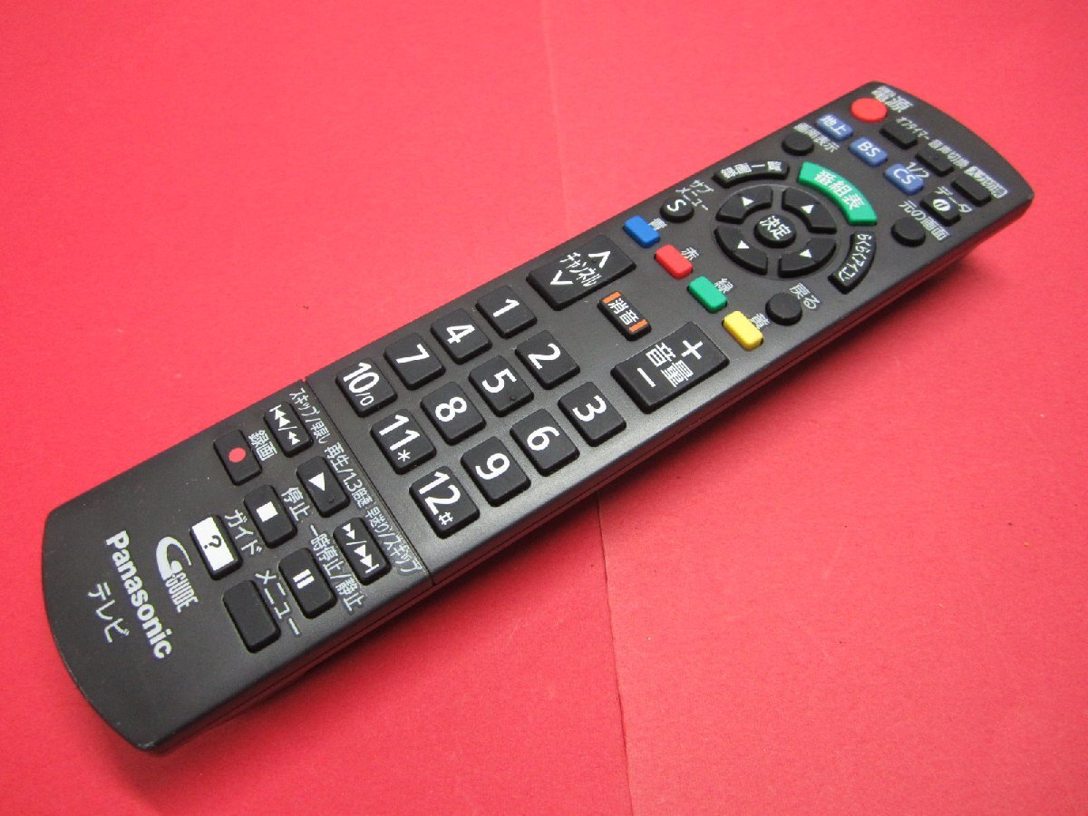 RAA-8■Panasonic (TH-L32C6 TH-32A300 TH-32A305 TH-L39C60 TH-L50C65他用) TVリモコン N2QAYB000814 動作保証3拍卖