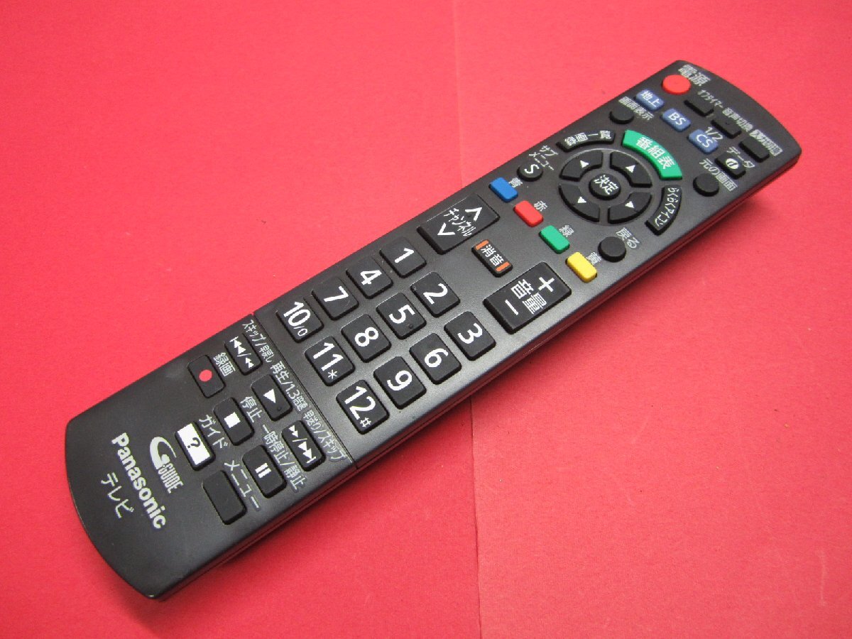 RAA-8■Panasonic (TH-L32C6 TH-32A300 TH-32A305 TH-L39C60 TH-L50C65他用) TVリモコン N2QAYB000814 動作保証2拍卖