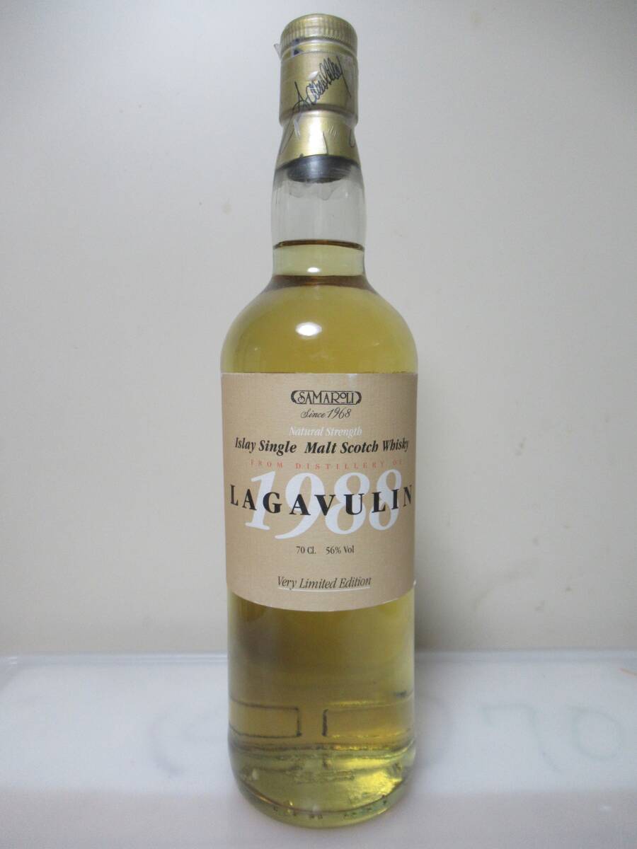 b028◆◆ラガヴーリン1988 ”ベリー・リミテッド・エジション” 56% 超稀少オールド サマローリ◆◆287500拍卖