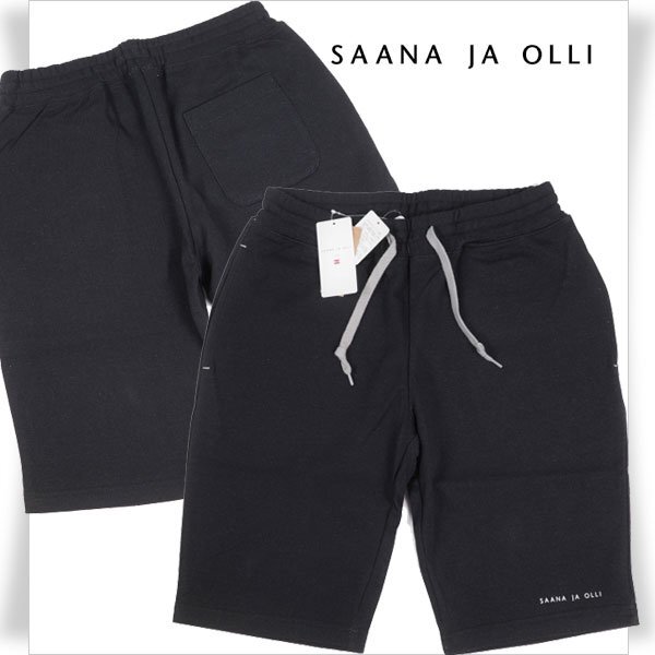 新品1円~★SAANA JA OLLI サーナ ヤ オッリ × H イータ メンズ コットン綿 ショートパンツ M スウェット ルームウェア 本物 ◆7260◆拍卖