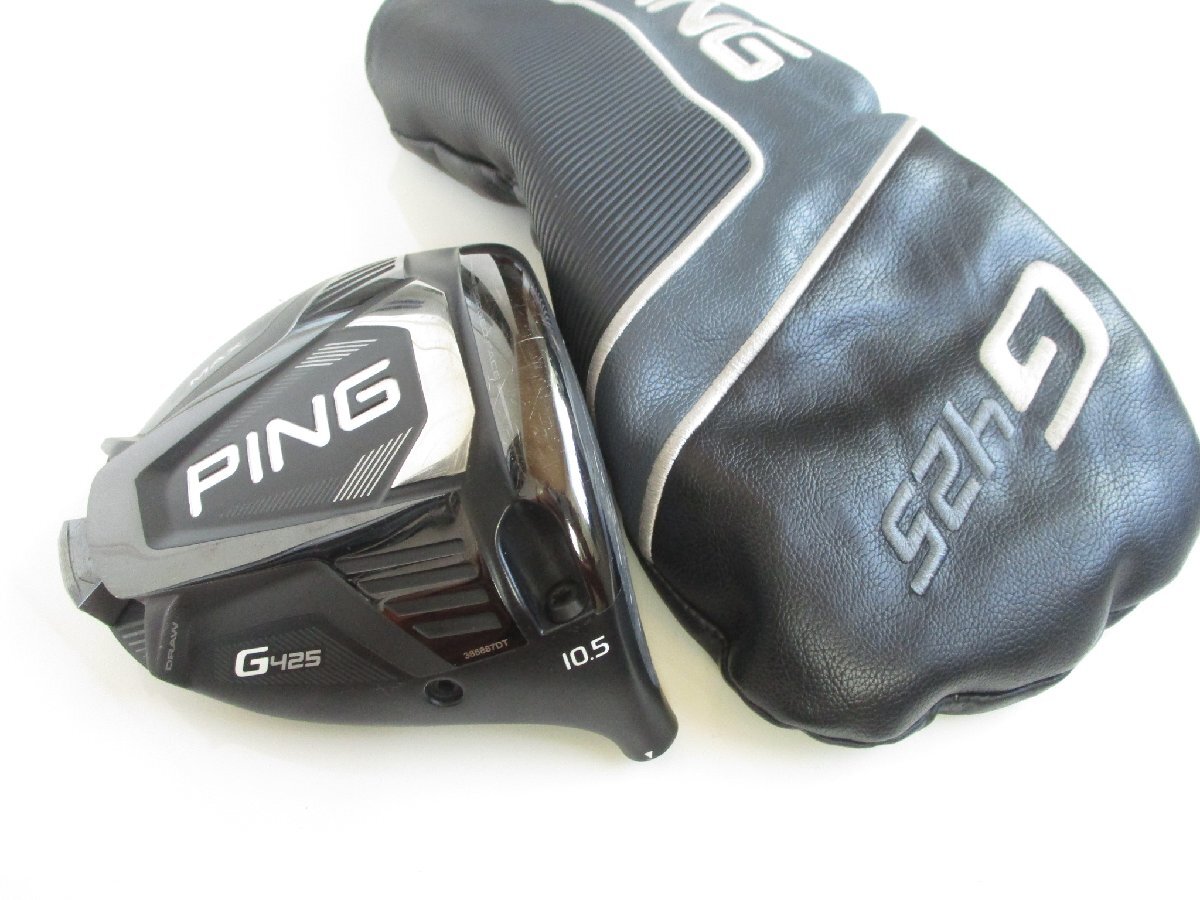 良品 日本仕様 G425 MAX 10.5° HC付【ヘッド・単体】 マックス ピン PING 単体拍卖