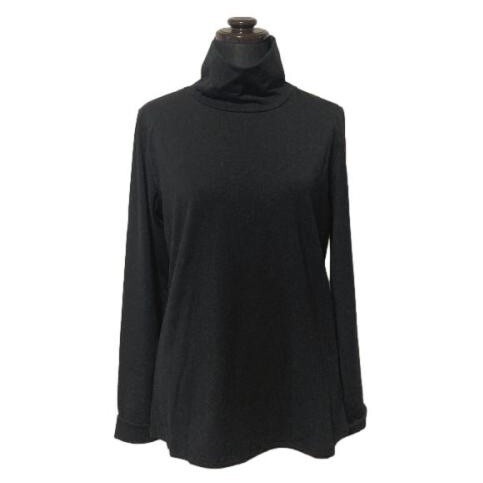 送料込み 未使用■アネラリュクス ANELA LUX/アンミカプロデュース■吸湿発熱機能付き ハイネックプルオーバー 定価7500円+税 レディース 9拍卖