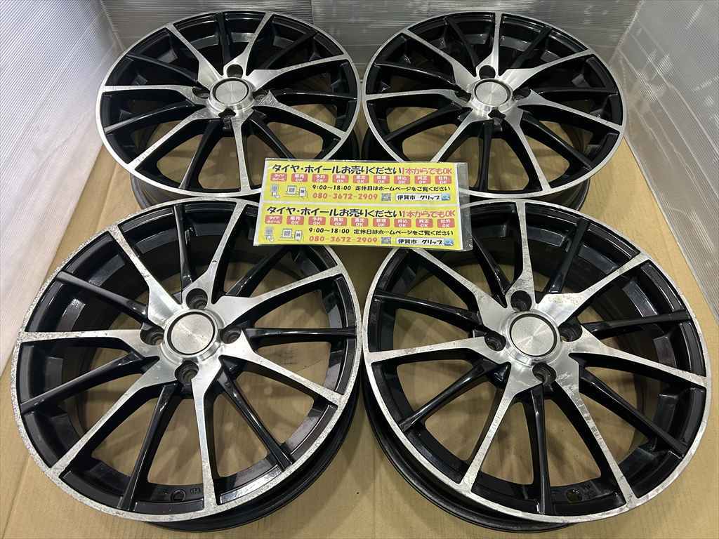 Rembrandt アルミホイール 16 5.5j +48 ブラックポリッシュ 系 4穴 100拍卖