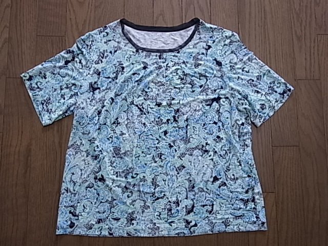 レリアン G.BINDA イタリア製生地使用 半袖トップス 13+ 日本製 着用2,3回拍卖