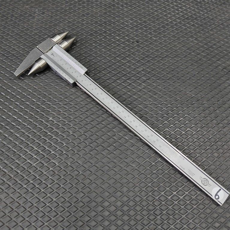 激レア! KANON カノン 中村製作所 200mm 丸穴ピッチノギス ◆ 穴ピッチ用 オフセットノギス拍卖