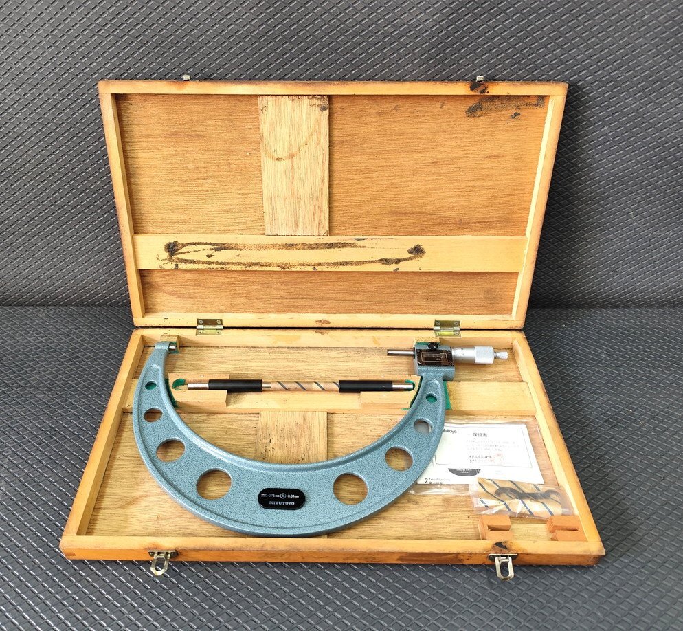 ★ 中古 Mitutoyo 250 ~ 275 mm カウント 外側 マイクロメーター ⑪ ◆ 193-131 M810-275 ミツトヨ 計測 測定器 カウンター付拍卖