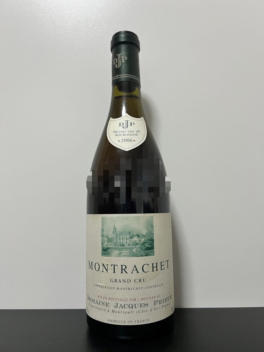 DOMAINE JACQUES PRIEUR ジャック プリウール モンラッシェ グラン クリュ 2006 750ml 13.5% / 白 ワイン拍卖