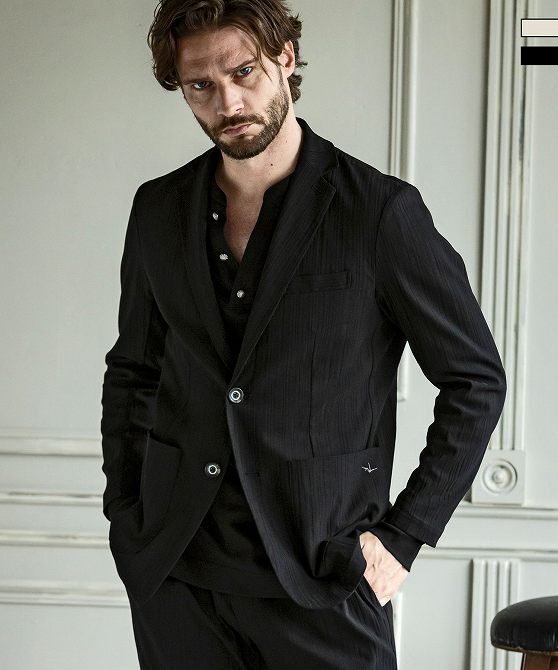 1PIU1UGUALE3 RELAX ウノピゥウノウグァーレトレ セットアップ メンズ スーツ 上下 セット テーラードジャケット スラックス LL XL拍卖