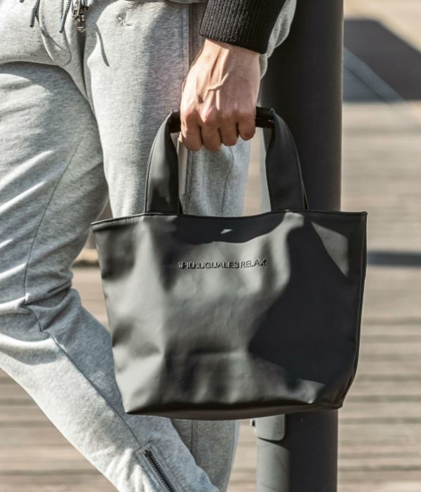 1PIU1UGUALE3 RELAX ウノピゥウノウグァーレトレ リラックス シンセティック レザーミニトートバッグ バッグ GOLF ゴルフ 鞄拍卖