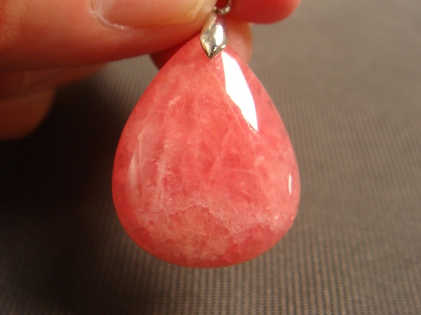 ☆極上品,天然6A級インカローズロードクロサイトペンダントトップHK2拍卖