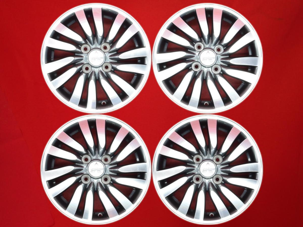 MITSUBISHI ミツビシ デリカ D:2 純正 中古ホイール 4本 4.5J 14インチ PCD100 4穴 +45 ハブ54 SUZUKI ソリオ OEM aa14拍卖